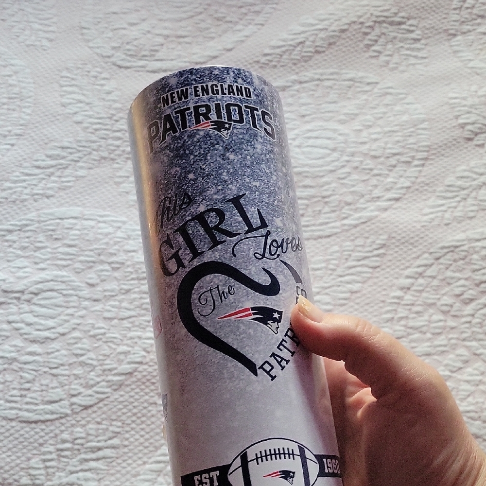 New England Patriots 20 Oz Tumbler